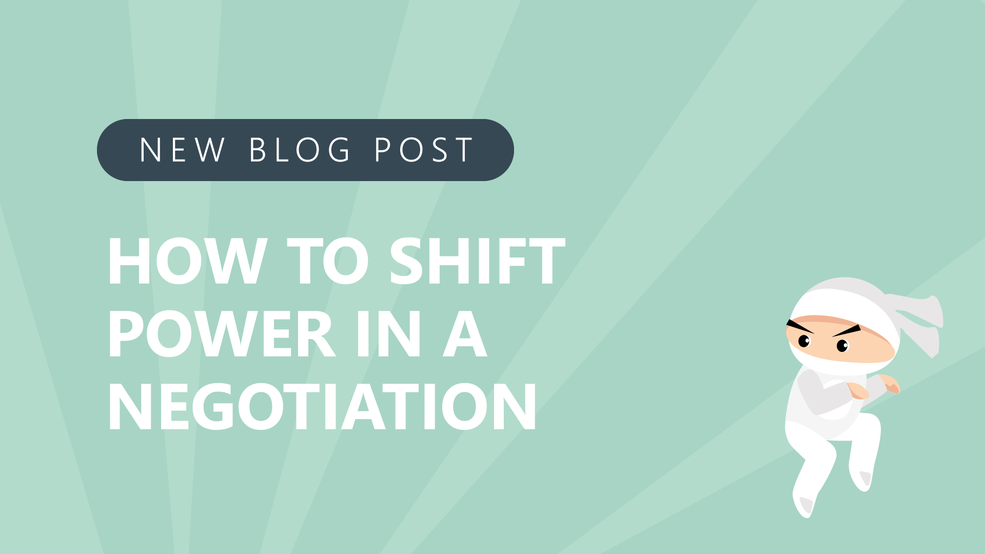 shift power in a negotiation
