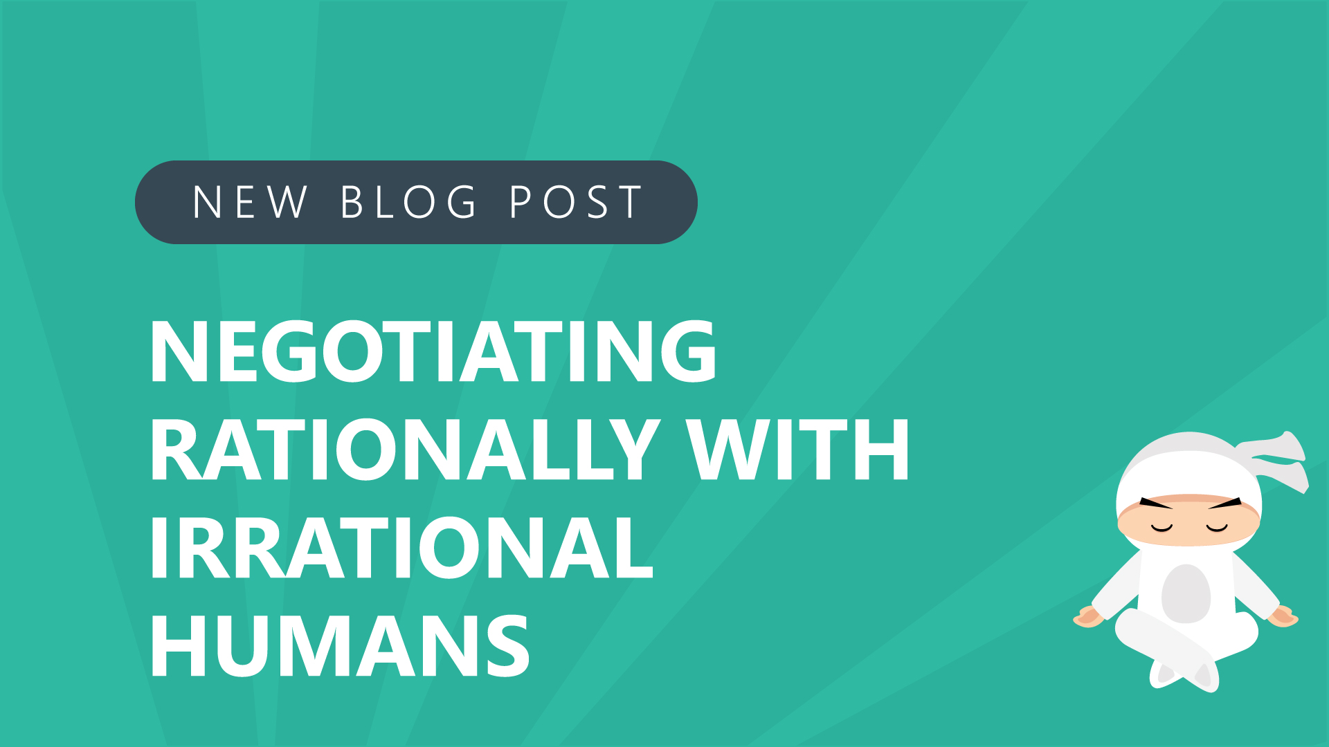 Negotiating rationally with irrational humans
