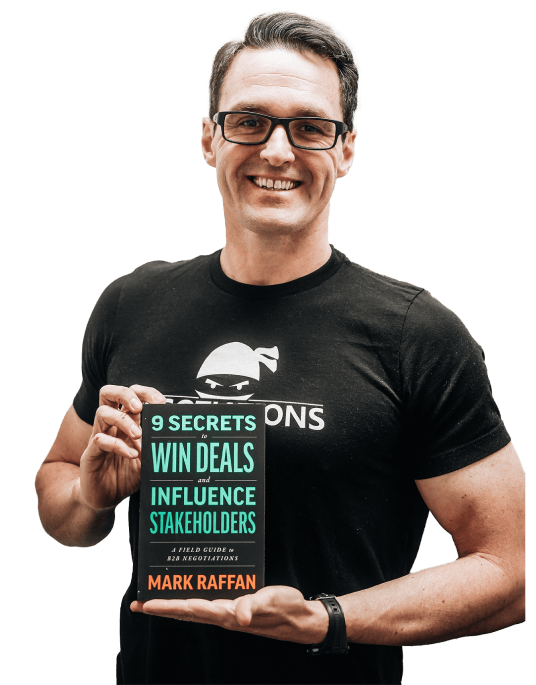 Mark with book cover
