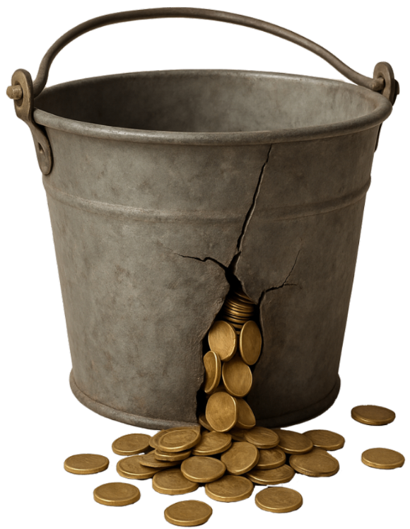 Money bucket resized cropped